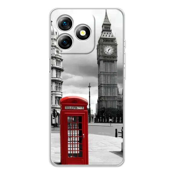 Чехол с рисунком «TELEPHONE» для Ulefone Note 18 Pro Чехол с рисунком «TELEPHONE» для Ulefone Note 18 Pro