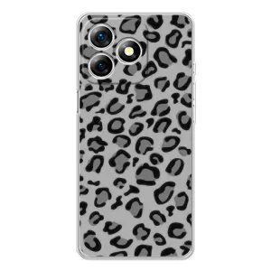 Чохол з леопардовим принтом на Ulefone Note 18 Pro (Темний леопард)