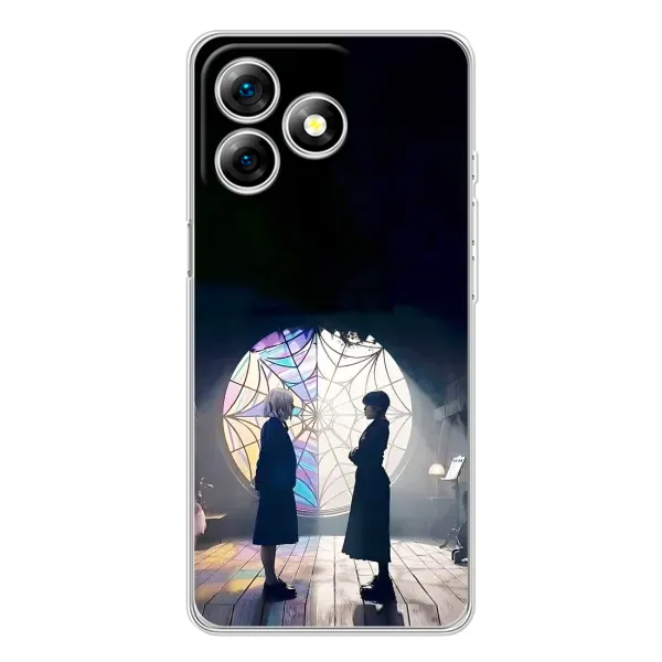 Чохол з малюнком «Внсдей і Енід» для Ulefone Note 18 Pro Чохол з малюнком «Внсдей і Енід» для Ulefone Note 18 Pro