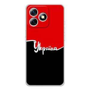 Чехлы УПА (Красно-Чёрный) на Ulefone Note 18 Pro (Украина УПА)