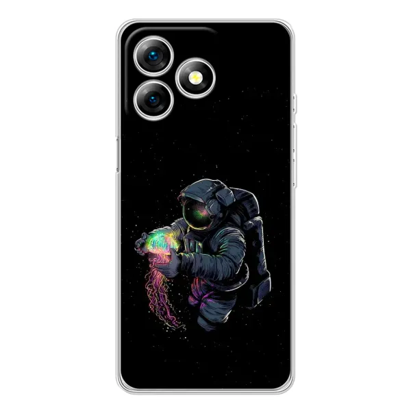 Чехол с рисунком «В руках земля» для Ulefone Note 18 Pro Чехол с рисунком «В руках земля» для Ulefone Note 18 Pro