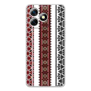 Силиконовый Чехол на Ulefone Note 18 Pro с картинкой Вышиванки (Вышиваночки)