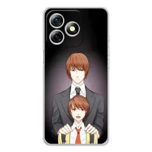 Чехол с персонажами АНИМЕ на Ulefone Note 18 Pro (Ягами вырос)