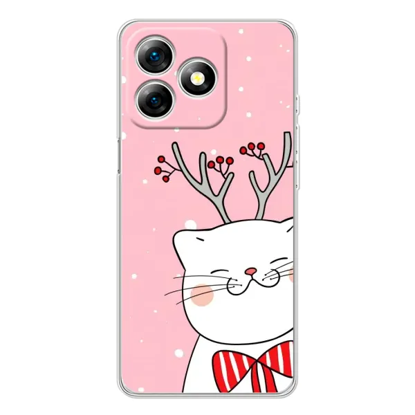 Чехол с рисунком «Зимний кот» для Ulefone Note 18 Pro Чехол с рисунком «Зимний кот» для Ulefone Note 18 Pro