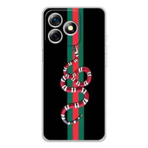 Чохли бренд ГУЧЧІ для Ulefone Note 18 Pro (Змій Гуччі)