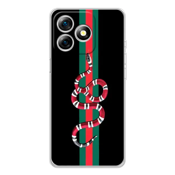 Чехол с рисунком «Змей Гуччи» для Ulefone Note 18 Pro
