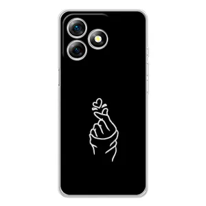 Чехлы (Знак сердечка) на Ulefone Note 18 Pro (Знак Сердечка)