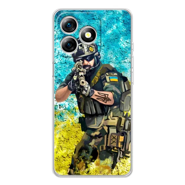 Чохол з малюнком «ЗСУ ВОЇН» для Ulefone Note 18 Pro Чохол з малюнком «ЗСУ ВОЇН» для Ulefone Note 18 Pro