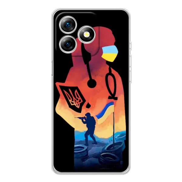 Чохол з малюнком «ЗСУ Лікар» для Ulefone Note 18 Pro Чохол з малюнком «ЗСУ Лікар» для Ulefone Note 18 Pro