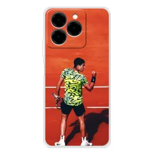 Чехлы с принтом Спортивная тематика для Ulefone Note 20 Pro (Алькарас Теннисист)