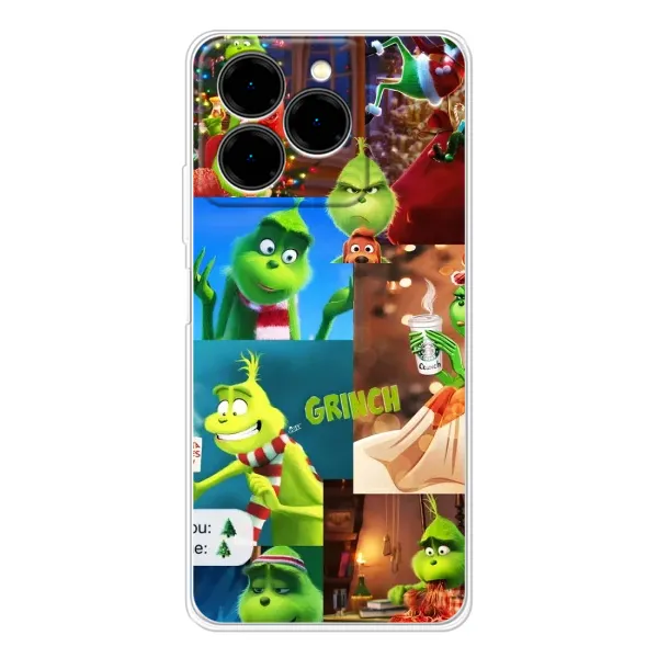 Чехол с рисунком «Арт Гринч» для Ulefone Note 20 Pro Чехол с рисунком «Арт Гринч» для Ulefone Note 20 Pro