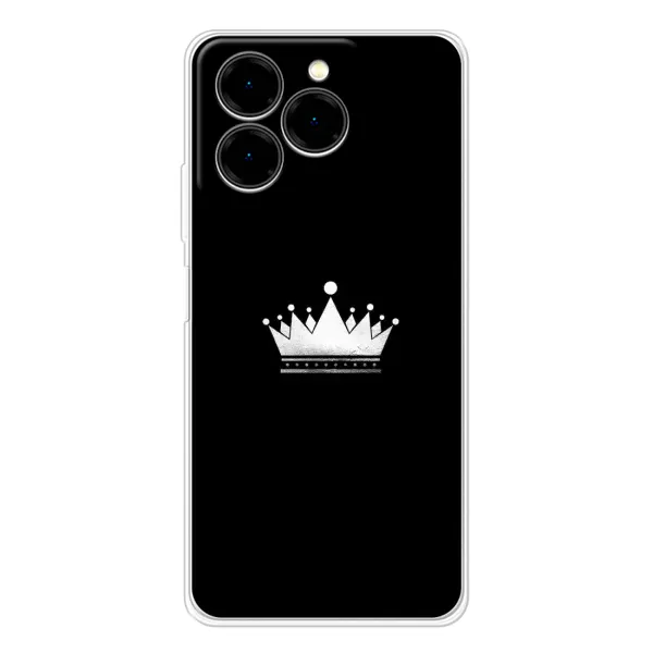 Чехол с рисунком «Белая корона» для Ulefone Note 20 Pro Чехол с рисунком «Белая корона» для Ulefone Note 20 Pro