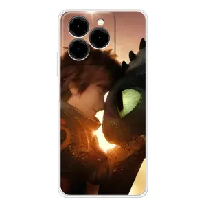 Чехол дракон Беззубик для Ulefone Note 20 Pro (Беззубик и Иккинг)