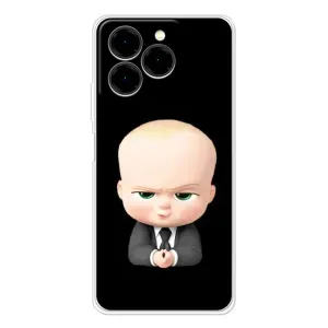 Мультяшный принт на Чехол для Ноте 20 Про (Бос)