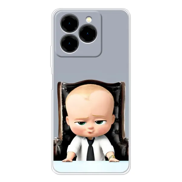Чехол с рисунком «BOSS» для Ulefone Note 20 Pro