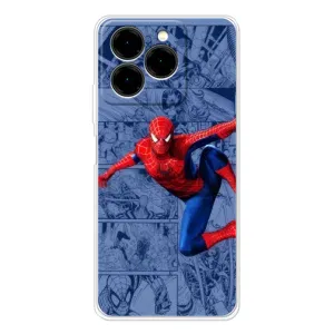 Силиконовый Чехол для Ulefone Note 20 Pro (Человек Паук)