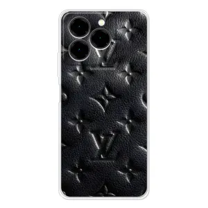 Текстурний Чохол Louis Vuitton для Ноте 20 Про (Чорний ЛВ)