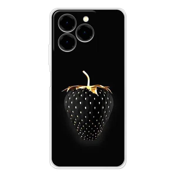 Чехол с рисунком «Чёрная клубника» для Ulefone Note 20 Pro Чехол с рисунком «Чёрная клубника» для Ulefone Note 20 Pro