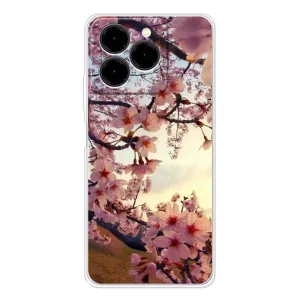 Чехол с принтом САКУРЫ на Ulefone Note 20 Pro (Цветущая сакура)
