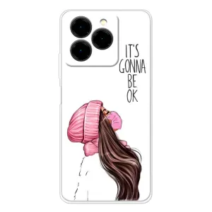 Чехол Стильные девушки на Ulefone Note 20 Pro (Девушка в маске)