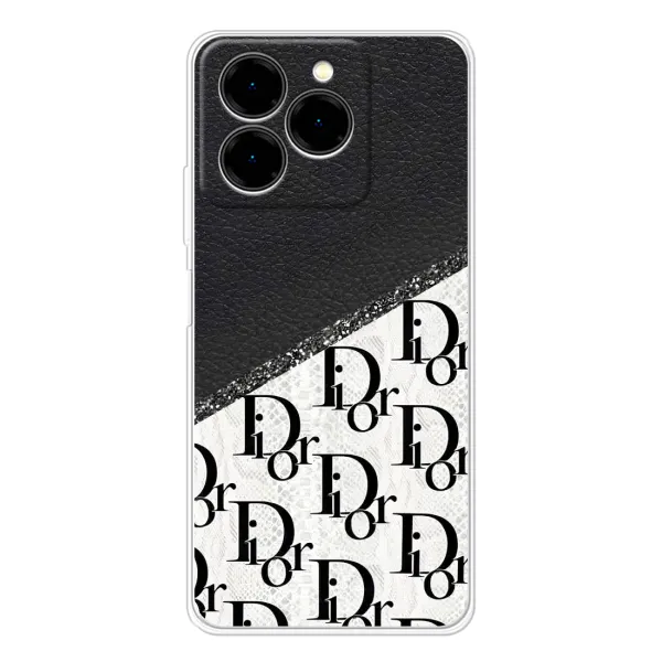 Чехол с рисунком «Диор» для Ulefone Note 20 Pro