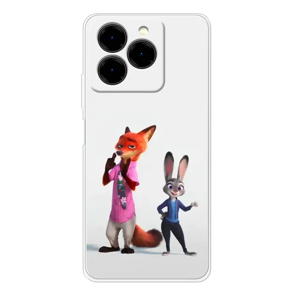 Чехол с рисунком «Джуди и Ник» для Ulefone Note 20 Pro Чехол с рисунком «Джуди и Ник» для Ulefone Note 20 Pro