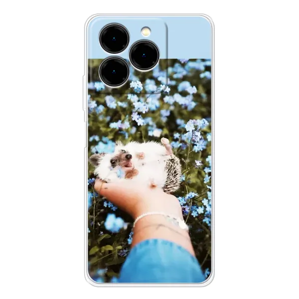 Чехол с рисунком «Ежик на руках» для Ulefone Note 20 Pro Чехол с рисунком «Ежик на руках» для Ulefone Note 20 Pro