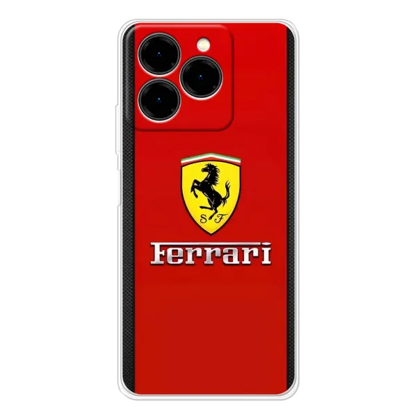 Чехол с рисунком «Ferrari Logo» для Ulefone Note 20 Pro Чехол с рисунком «Ferrari Logo» для Ulefone Note 20 Pro