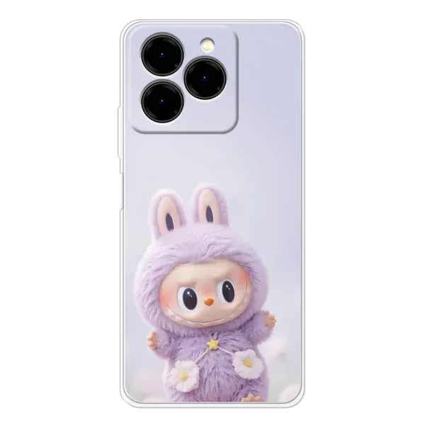 Чохол з малюнком «Фіолетовий Лабубу» для Ulefone Note 20 Pro Чохол з малюнком «Фіолетовий Лабубу» для Ulefone Note 20 Pro