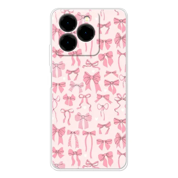 Чехол с рисунком «Фон бантики» для Ulefone Note 20 Pro Чехол с рисунком «Фон бантики» для Ulefone Note 20 Pro