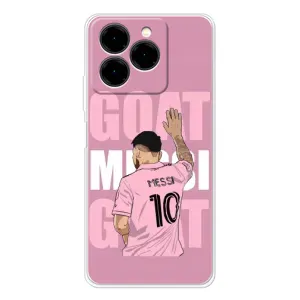 Чехлы Лео Месси в Майами на Ulefone Note 20 Pro (GOAT MESSI)