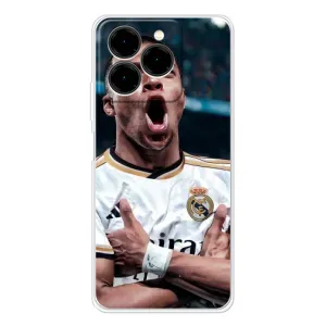 Чехол (TPU) с Футболистом на Ulefone Note 20 Pro (Гол Мбаппе)