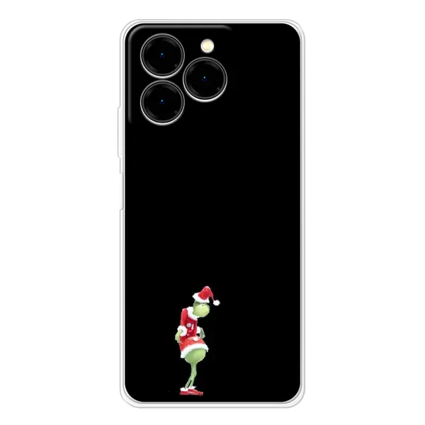 Чехол с рисунком «Гринч на чорном» для Ulefone Note 20 Pro Чехол с рисунком «Гринч на чорном» для Ulefone Note 20 Pro