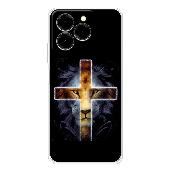 Чехол с рисунком «Иисус Лев» для Ulefone Note 20 Pro Чехол с рисунком «Иисус Лев» для Ulefone Note 20 Pro