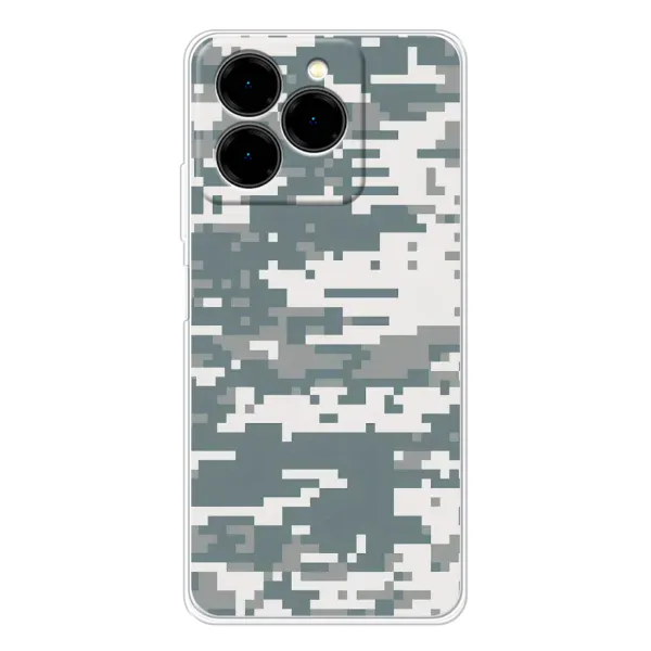 Чехол с рисунком «Камуфляжный Хаки» для Ulefone Note 20 Pro Чехол с рисунком «Камуфляжный Хаки» для Ulefone Note 20 Pro