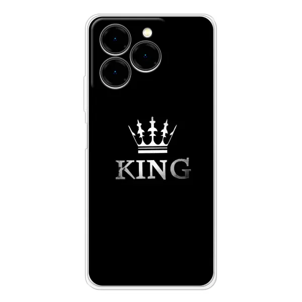 Чехол с рисунком «KING» для Ulefone Note 20 Pro Чехол с рисунком «KING» для Ulefone Note 20 Pro