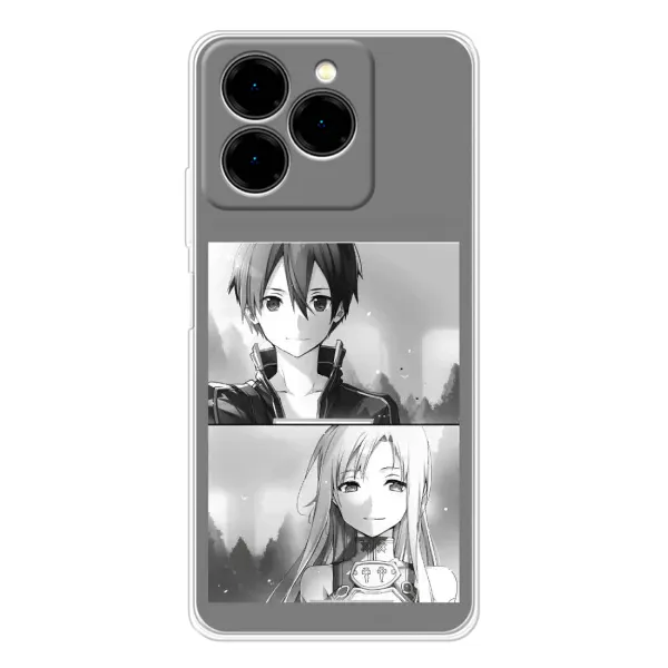 Чохол з малюнком «Кіріто-Асуна» для Ulefone Note 20 Pro Чохол з малюнком «Кіріто-Асуна» для Ulefone Note 20 Pro