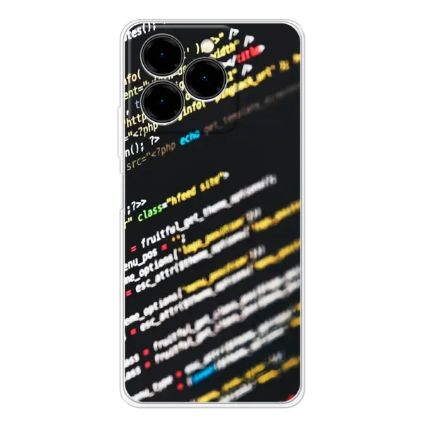 Чехол с рисунком «Код» для Ulefone Note 20 Pro
