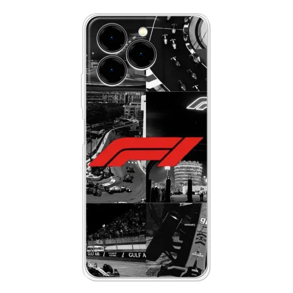 Чехол с рисунком «Коллаж Формула 1» для Ulefone Note 20 Pro