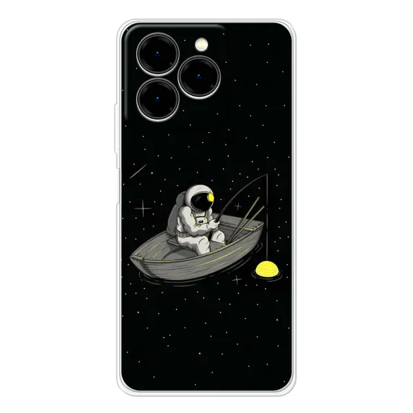 Чехол с рисунком «Космонавт на рыбалке» для Ulefone Note 20 Pro Чехол с рисунком «Космонавт на рыбалке» для Ulefone Note 20 Pro