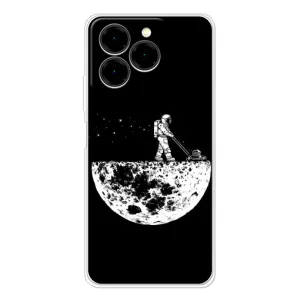 Силіконовый Чохол з принтом "Космонавти" на Ulefone Note 20 Pro (Космонавт)