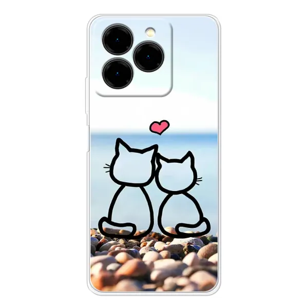 Чехол с рисунком «Котейки» для Ulefone Note 20 Pro Чехол с рисунком «Котейки» для Ulefone Note 20 Pro