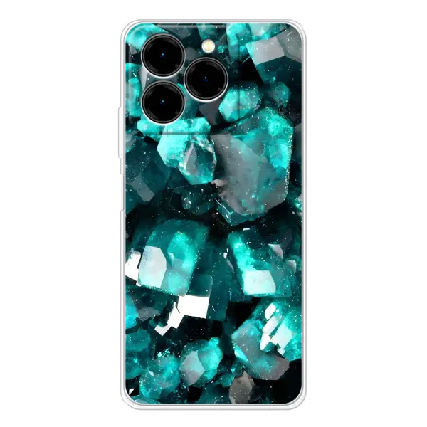 Чехол с рисунком «Кристалы» для Ulefone Note 20 Pro Чехол с рисунком «Кристалы» для Ulefone Note 20 Pro