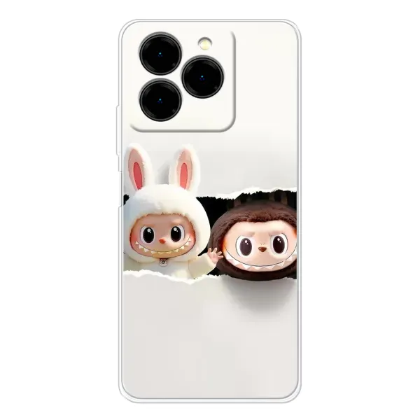Чохол з малюнком «Фігурки Labubu» для Ulefone Note 20 Pro Чохол з малюнком «Фігурки Labubu» для Ulefone Note 20 Pro