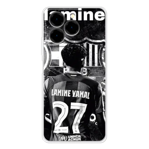 Чехол с рисунком «Ламин Ямаль» для Ulefone Note 20 Pro Чехол с рисунком «Ламин Ямаль» для Ulefone Note 20 Pro