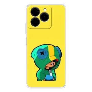 Чохол Бравл Старс для Ulefone Note 20 Pro (Леон (LEON))