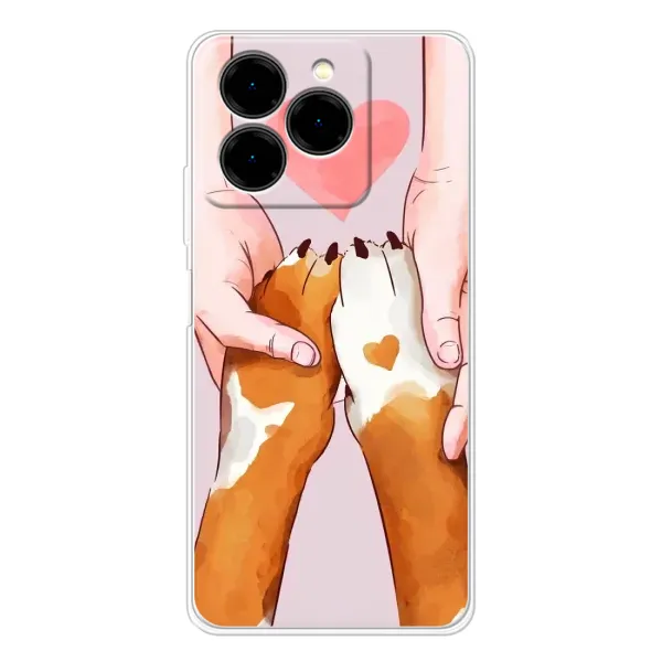 Чохол з малюнком «Любов до собак» для Ulefone Note 20 Pro Чохол з малюнком «Любов до собак» для Ulefone Note 20 Pro