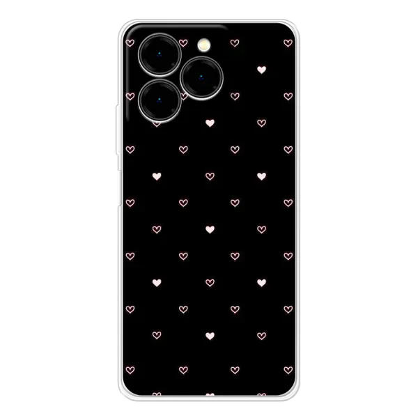 Чехол с рисунком «Маленькие сердечки» для Ulefone Note 20 Pro Чехол с рисунком «Маленькие сердечки» для Ulefone Note 20 Pro
