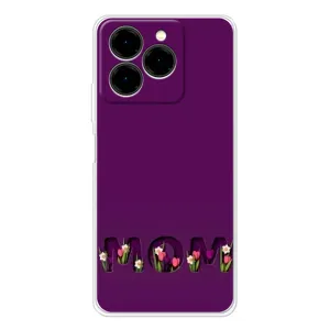 Чехол с рисунком «Мама с цветами» для Ulefone Note 20 Pro