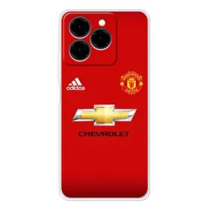 Силиконовые Чехлы принт Футбол на Ulefone Note 20 Pro (Man United)
